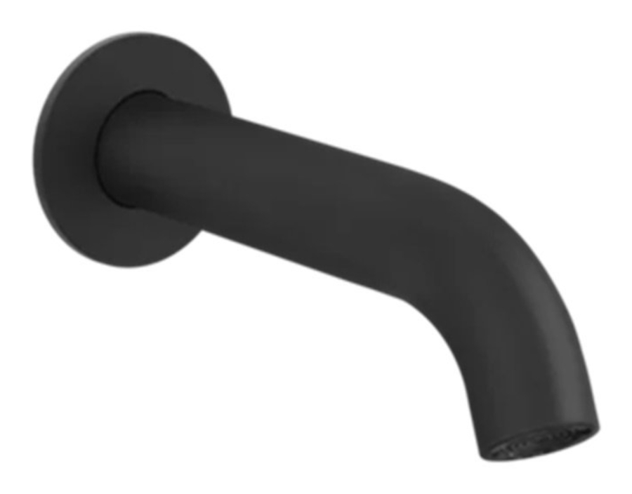 Излив для ванны Gessi 316, настенный, цвет Matte Black