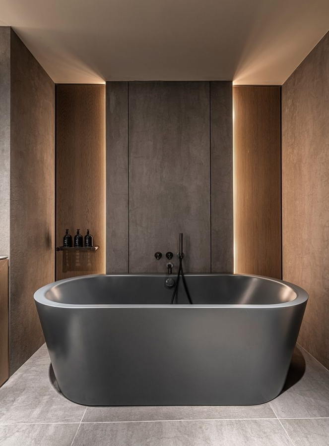 Излив для ванны Gessi 316, настенный, цвет Matte Black - изображение 1
