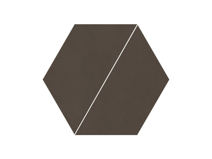 На изображении товар Living Ceramics Керамогранит Cava Pattern 2 Brown Natural 12,6x14,6 от официального представителя в Москве