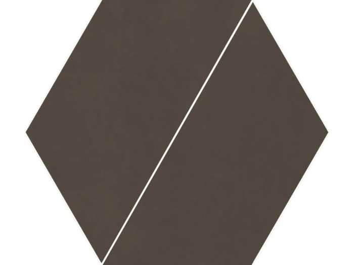 На изображении товар Living Ceramics Керамогранит Cava Pattern 2 Brown Natural 12,6x14,6 от официального представителя в Москве