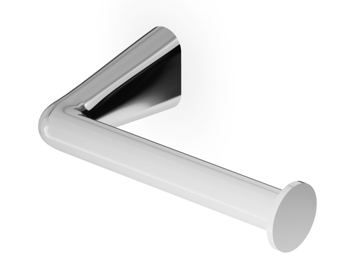 На изображении товар Бумагодержатель Zucchetti Medameda, настенный, цвет хром от официального представителя в Москве