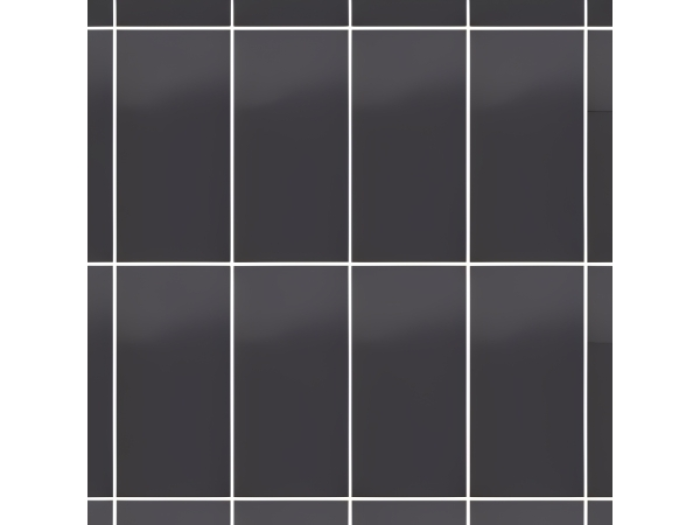 На изображении товар Micro. Керамогранит Microtiles Grid Glaze Black 30,1x40,2 от официального представителя в Москве