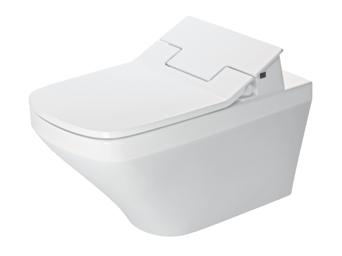 На изображении товар Унитаз+ сиденье-биде Duravit DuraStyle (SensoWash) подвесной 370х620 мм, белый от официального представителя в Москве