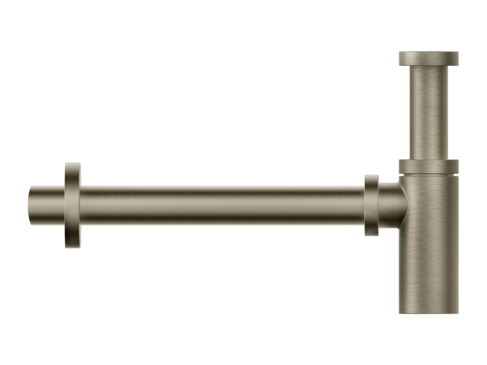 На изображении товар Cифон для раковины Gessi Technical Accessories, цвет Finox Brushed Nickel от официального представителя в Москве