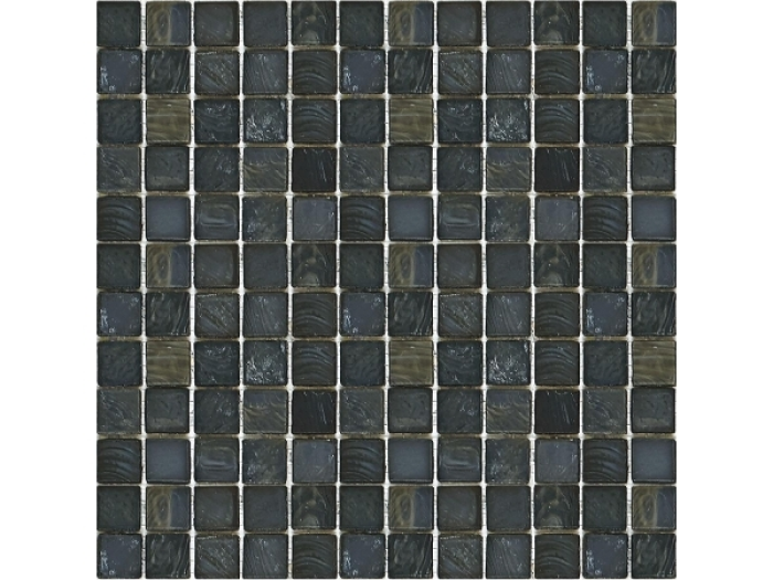 На изображении товар Sicis Стеклянная мозаика Pluma Berg chips size 15x15 mm sheet size 295x295 mm от официального представителя в Москве