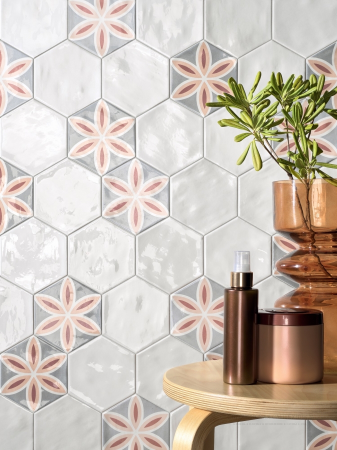 La Fabbrica Ava Керамическая плитка Small Smll White 12,4X10,7 - изображение 3