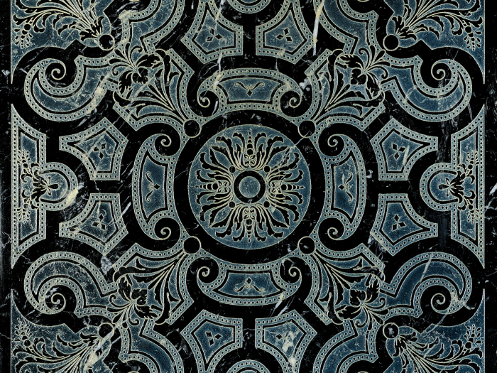 На изображении товар Akros Venezia Камень Axioma Ania Old Nero Marquinia 40x40x1 от официального представителя в Москве