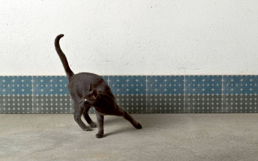 Mutina Керамогранит Azulej Trevo Grigio 20x20 - изображение 2