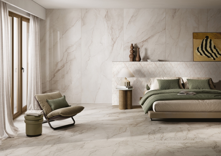 La Fabbrica Ava Керамогранит Bolgheri Stone White nat\ret 60x60 - изображение 2