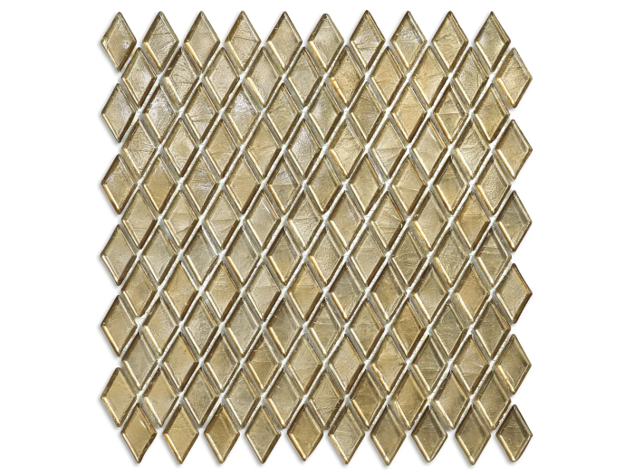 На изображении товар Sicis Стеклянная мозаика Diamond ITEM T45 Mavinga chips size 23х40 mm sheet size 251x253 mm от официального представителя в Москве