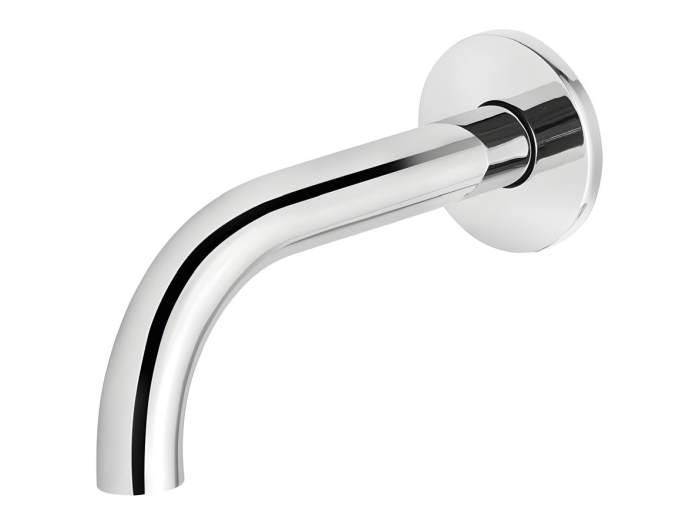 На изображении товар Излив для раковины AntonioLupi Ayati ø 65 х 73 мм, настенный, Acciaio Lucido от официального представителя в Москве