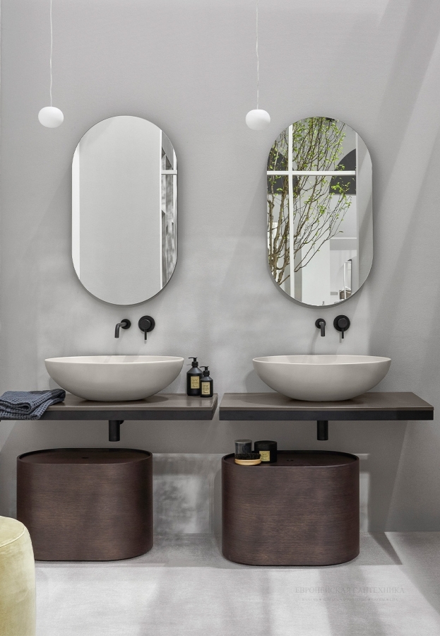 Раковина Cielo Le Bacinelle  Eco 620х450х180 мм, овальная без перелива, цвет Gloss White - изображение 2