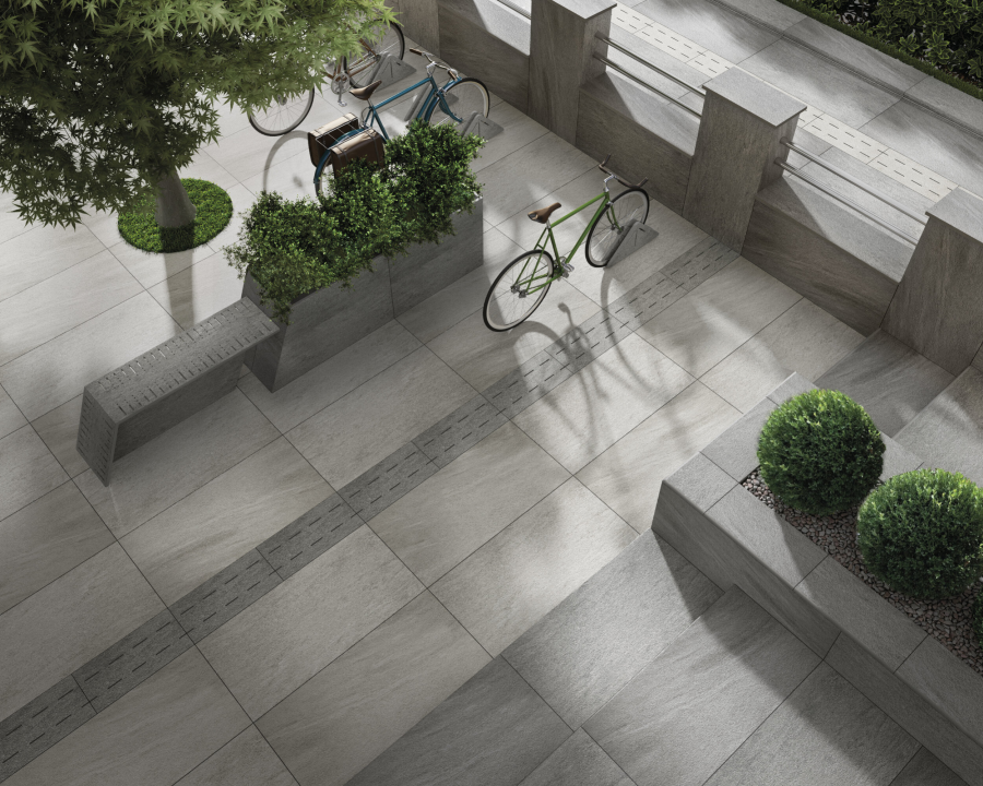 FMG Керамогранит Quarzite Antracite strutturato 60x30 - изображение 4