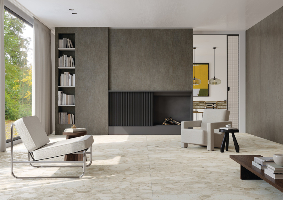 Iris Ceramica Керамогранит Theke Pietre Ceppo fluviale 20мм antislip 100x100 - изображение 1