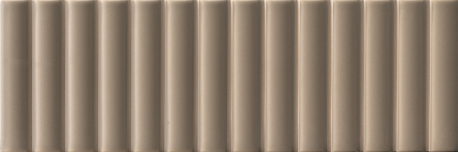 Micro. Керамогранит 3D Forms Fluted Mou 10X30