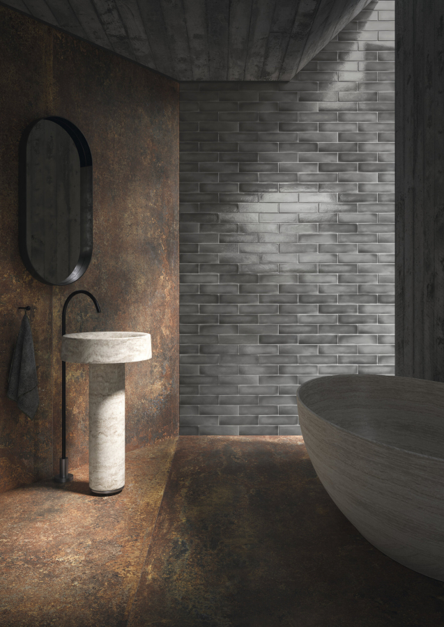 Iris Ceramica Керамическая плитка Theke Tempere Rosa glossy 30x7,5 - изображение 3