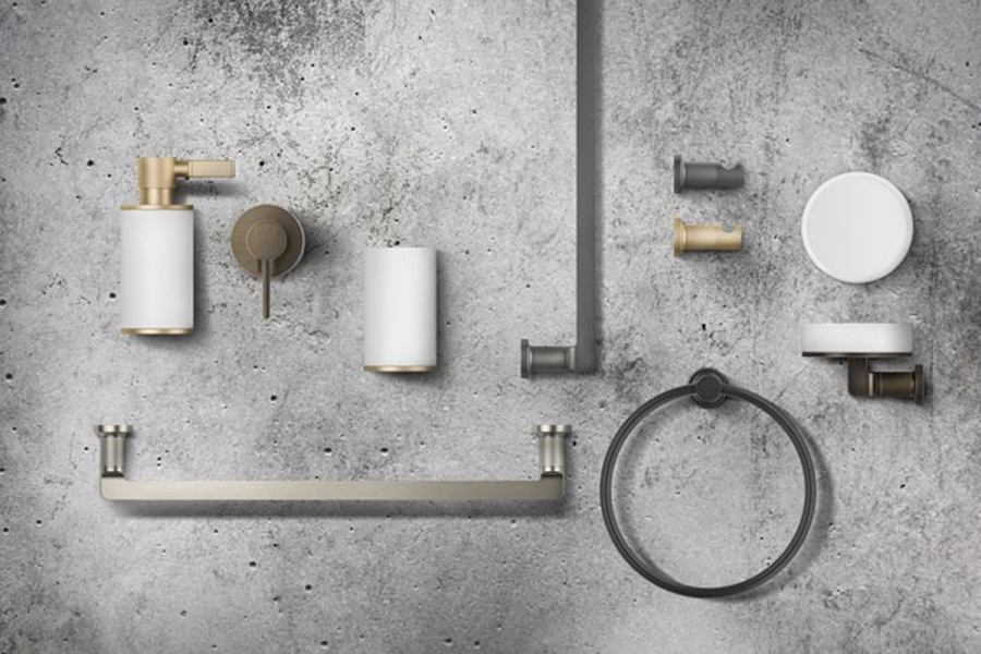 Полотенцедержатель Gessi Inciso, L300 мм, настенный, цвет Finox Brushed Nickel - изображение 2