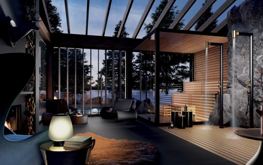 Душевая стойка Gessi Outdoor, уличная, ручка, ручной душ и переключатель, внешняя часть, цвет Corten - изображение 4
