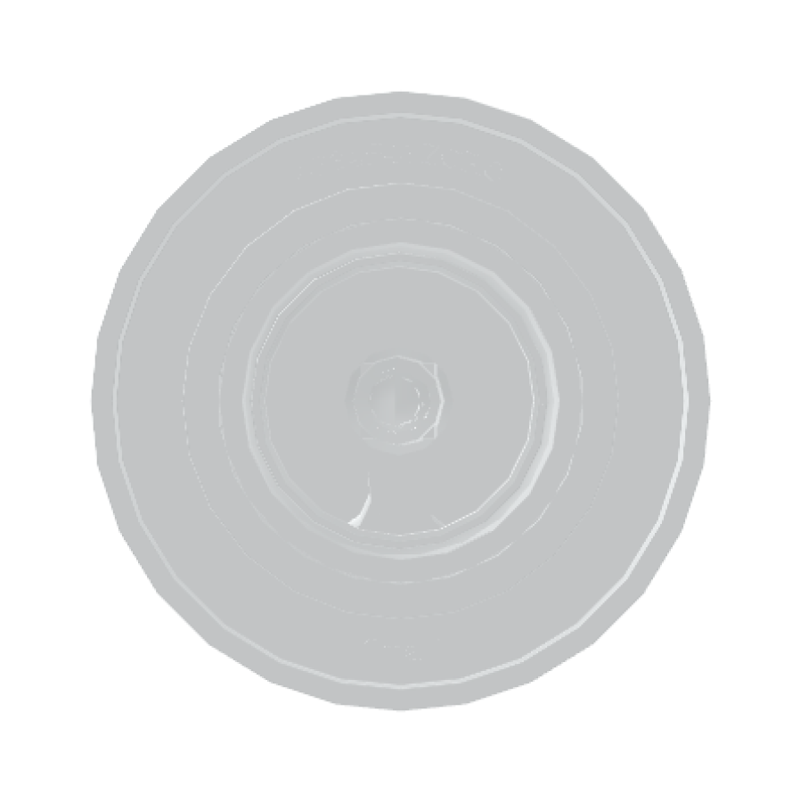 Смеситель для душа Carlo Frattini Spillo Tech, ручка G Collection, Ø70 мм, внешняя часть, цвет белый матовый - изображение 3