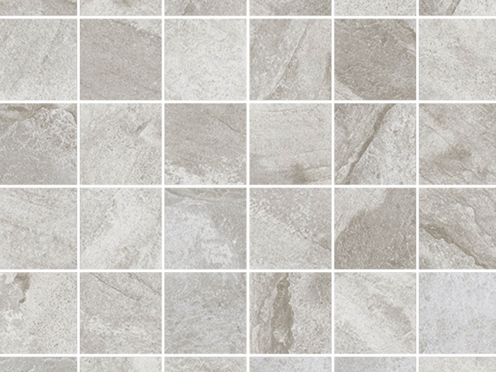 На изображении товар La Fabbrica Ava Керамогранит Mosaico Deep Stone White Nat Ret 30х30 от официального представителя в Москве