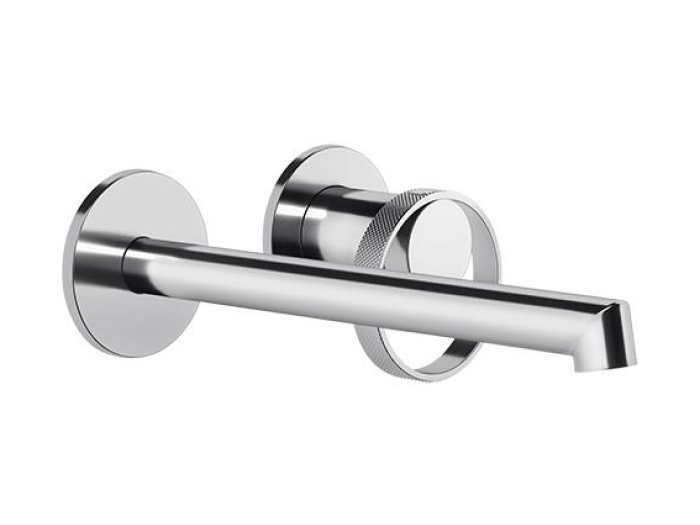 На изображении товар Смеситель настенный Gessi Anello, хром от официального представителя в Москве