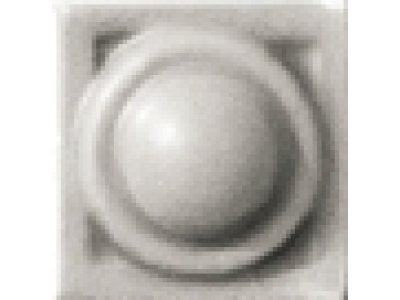CERAMICHE GRAZIA Вставка AMARCORD TOZZETTO DIAMANTATO 3X3 DARK FUMO MATT