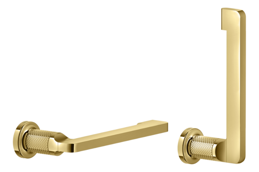 Бумагодержатель Gessi Inciso, настенный, цвет Gold PVD