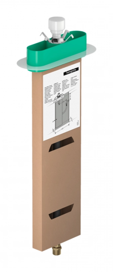 Cкрытая часть Hansgrohe sBox, монтаж на борт ванны, 1 потребитель