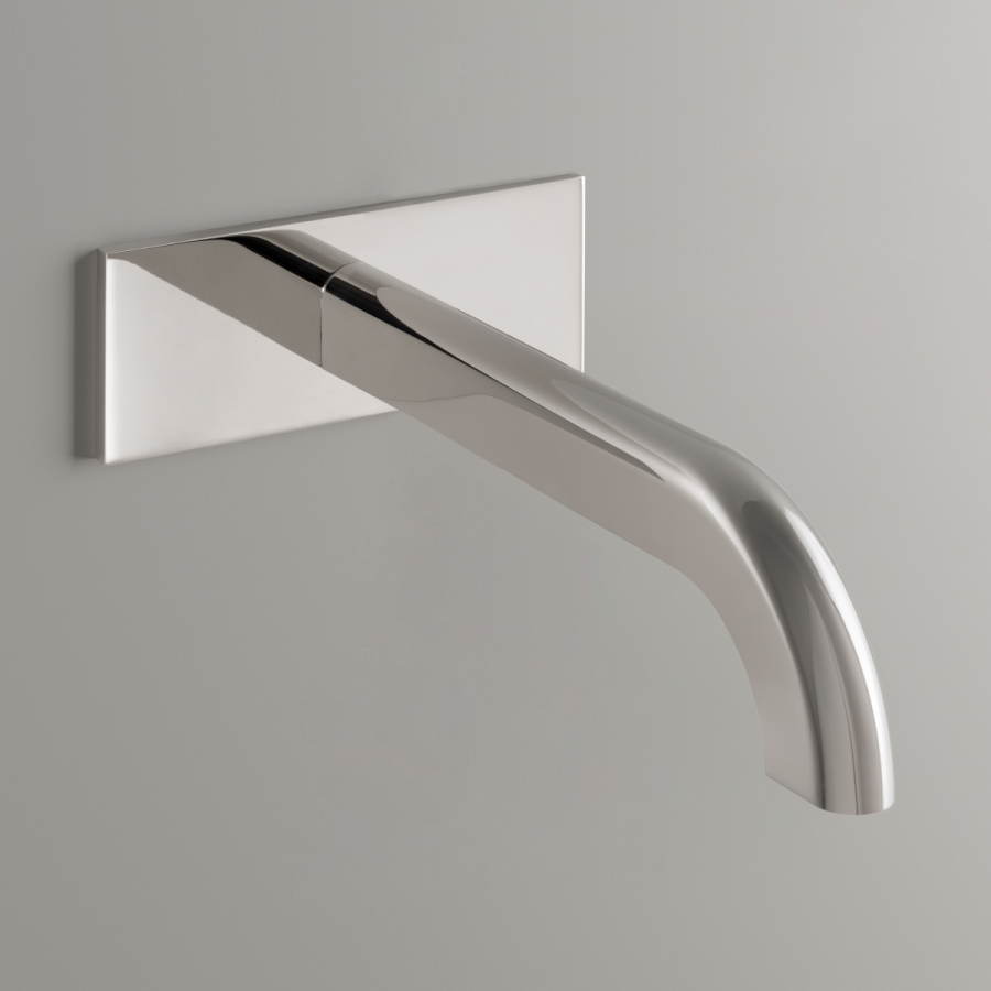 Излив CEA Design Sixty, настенный, длина 251 мм, полированная нержавеющая сталь - изображение 1