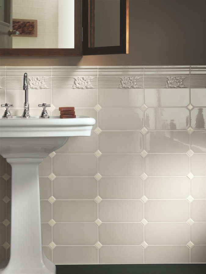 CERAMICHE GRAZIA Керамическая плитка NEW CLASSIC OTTAGONO 13X26 TORTORA - изображение 2