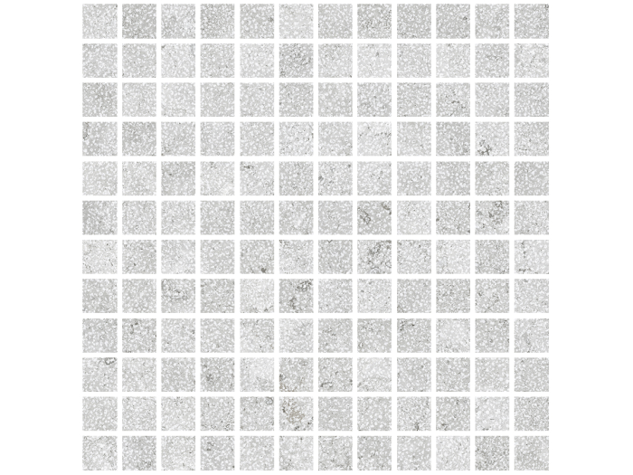 На изображении товар Living Ceramics Керамогранит Verso Cross Cut Grey Mosaic 25 Soft textured 29,8x29,8 от официального представителя в Москве