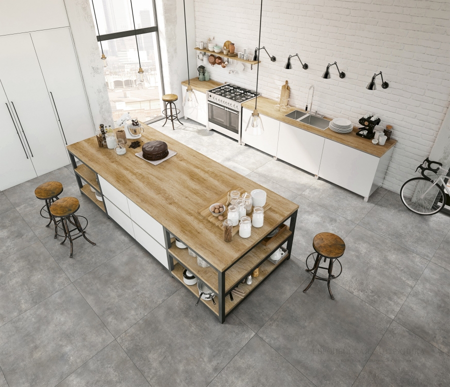 La Fabbrica Ava Керамогранит Skyline Fumo Lapp/Rett 60x60 - изображение 1