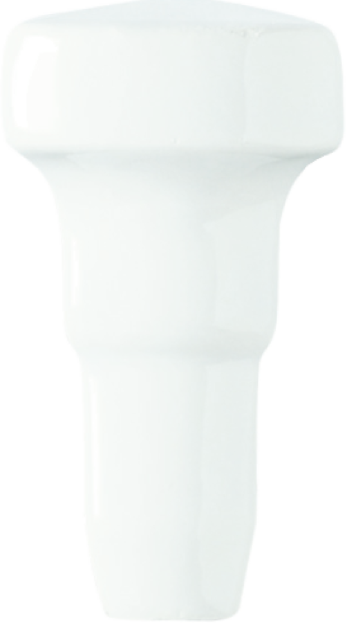 CERAMICHE GRAZIA Угловой элемент MELANGE ANGOLO ESTERNO TORO 5,5X2 MILK