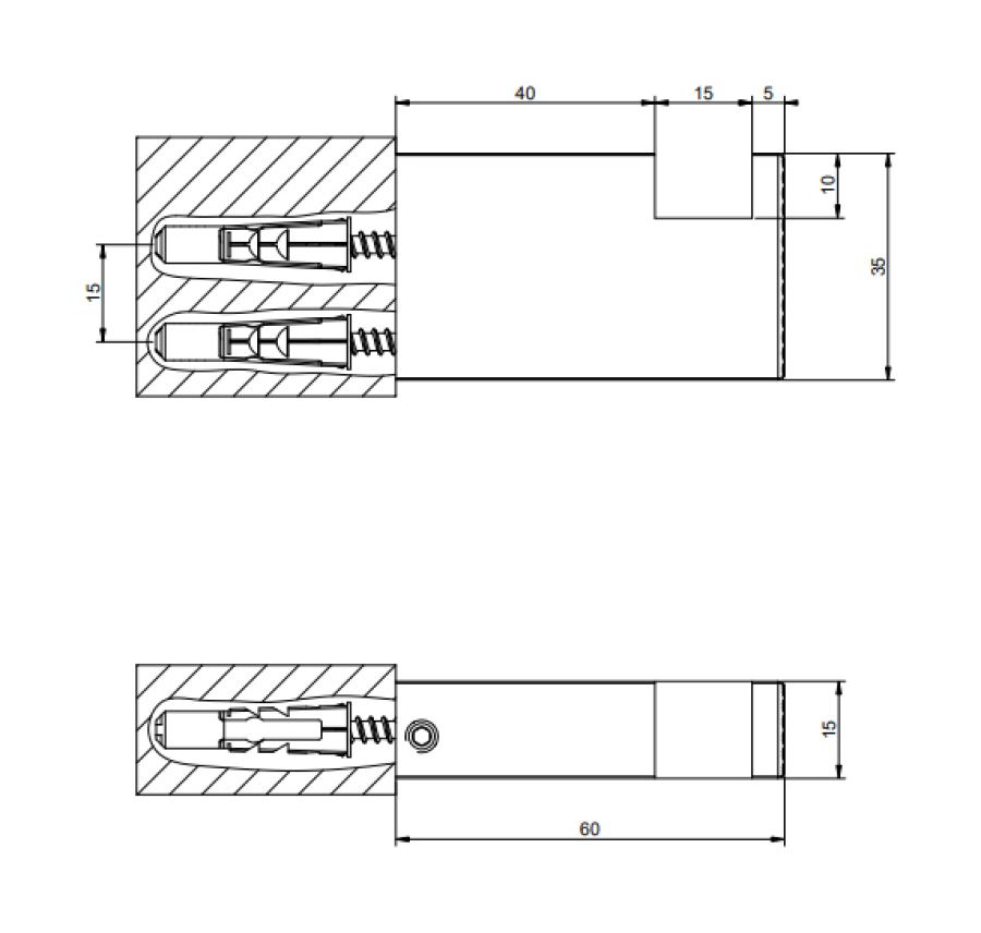 Крючок Gessi Inverso, 35hх15x60 мм, настенный, цвет Warm Bronze Brushed PVD - изображение 2
