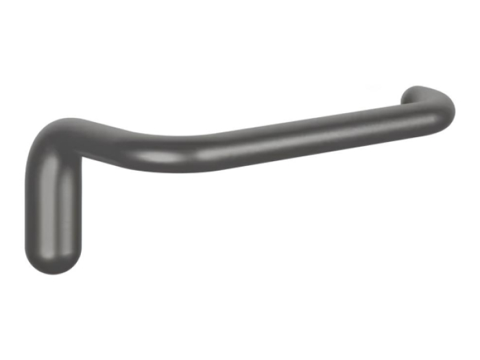 На изображении товар Бумагодержатель Gessi Goccia, настенный, вертикальный или горизонтальный, цвет Black Metal Br. GHRC от официального представителя в Москве