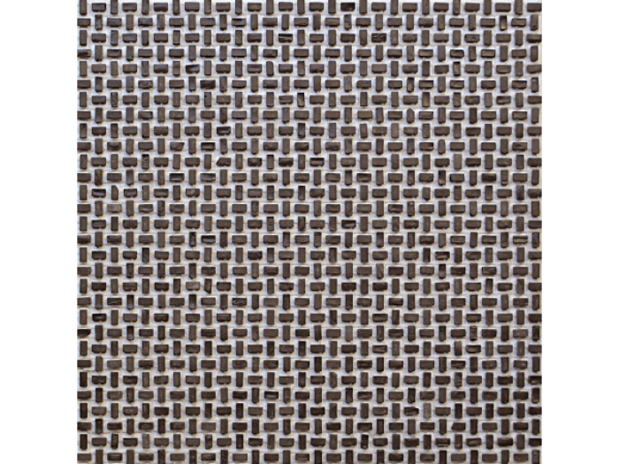 На изображении товар Micro. Мозаика керамогранит Micromosaics Micro-brick Coffee Cross 30x30 от официального представителя в Москве