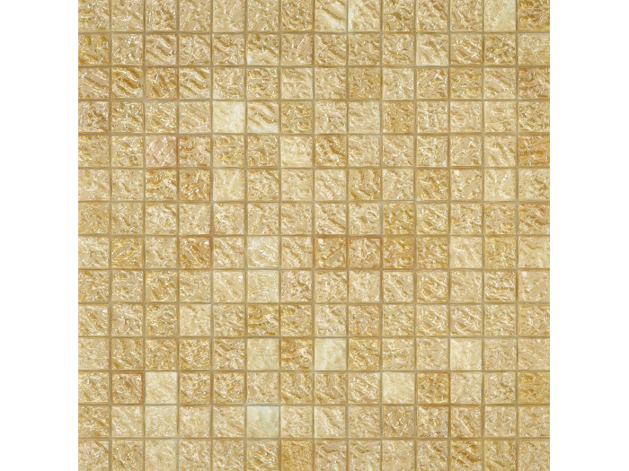 На изображении товар Sicis Стеклянная мозаика Tephra Batur Irid chips size 20х20 mm sheet-size 295x295 mm от официального представителя в Москве