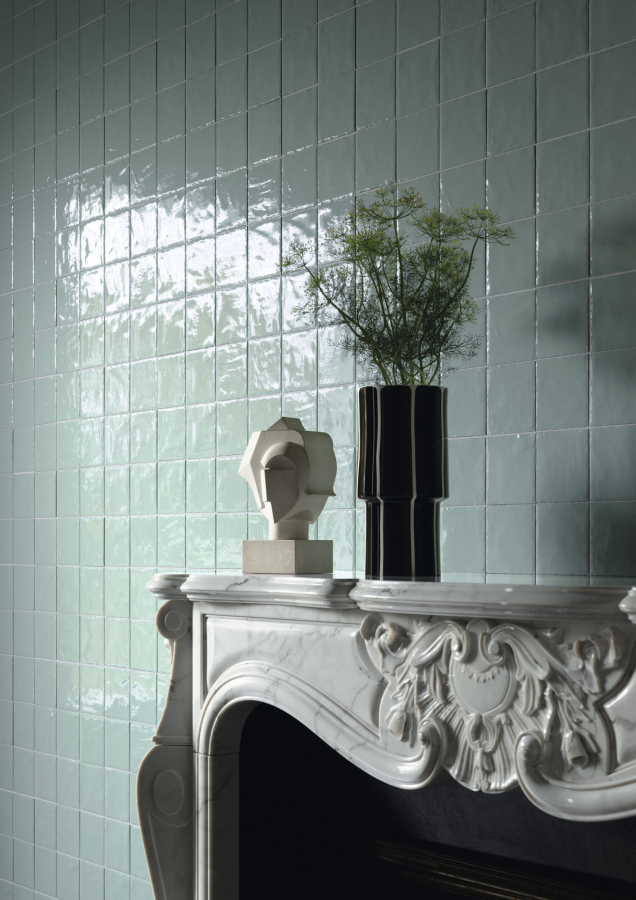 Iris ceramica Керамическая плитка Bottega D'arte Dedica Verde pineto lucido glossy 10x10 - изображение 1