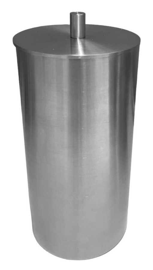 Диспенсер для ватных дисков CeaDesign Waste Bins, с крышкой, сталь, цвет сатинированная сталь