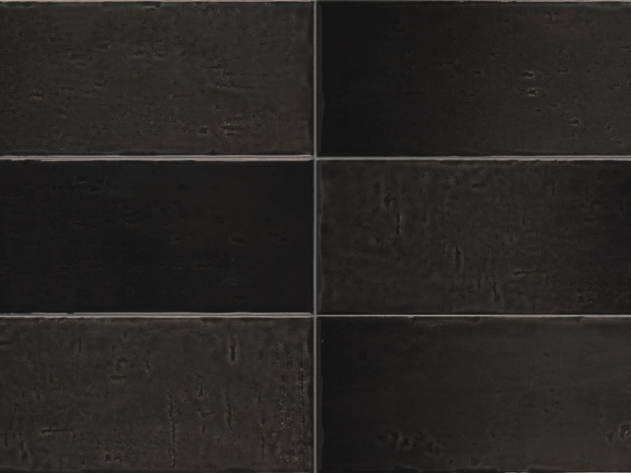 На изображении товар Iris ceramica Керамическая плитка Aura Jet glossy 10x30 от официального представителя в Москве