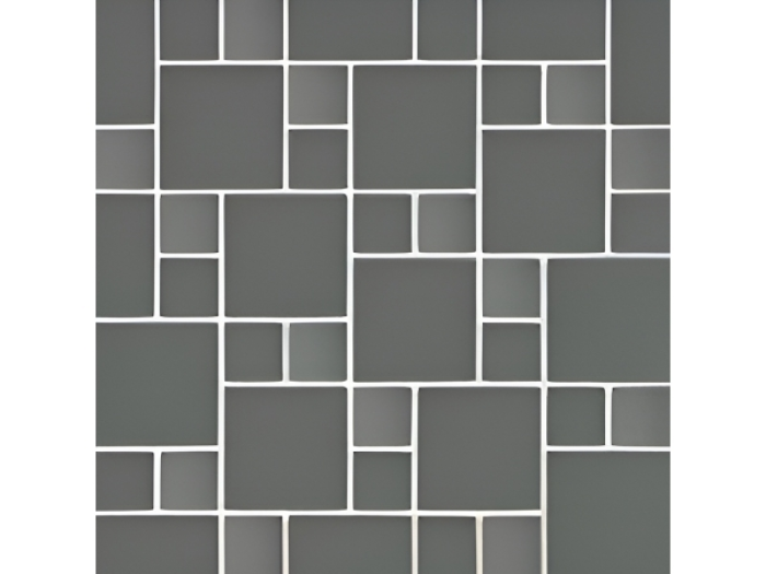 На изображении товар Micro. Керамогранит Microtiles Double Mix Glaze Graphite 30,1x30,1 от официального представителя в Москве