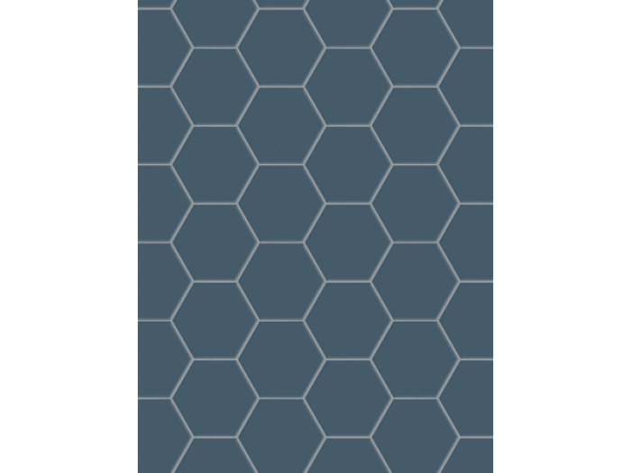На изображении товар Terratinta Ceramics Керамогранит Hexa Floor Matt Ocean Wave Hexagon 14x16 / 8.5 от официального представителя в Москве