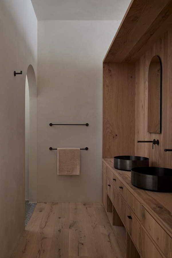Cмеситель Gessi Ingranaggio, настенный, встраиваемый, внешняя часть, цвет Black Metal Brushed PVD - изображение 3