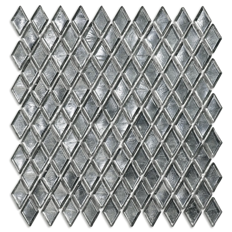 Sicis Стеклянная мозаика Diamond ITEM H1 Cullinan chips size 23х40 mm sheet size 229x272 mm