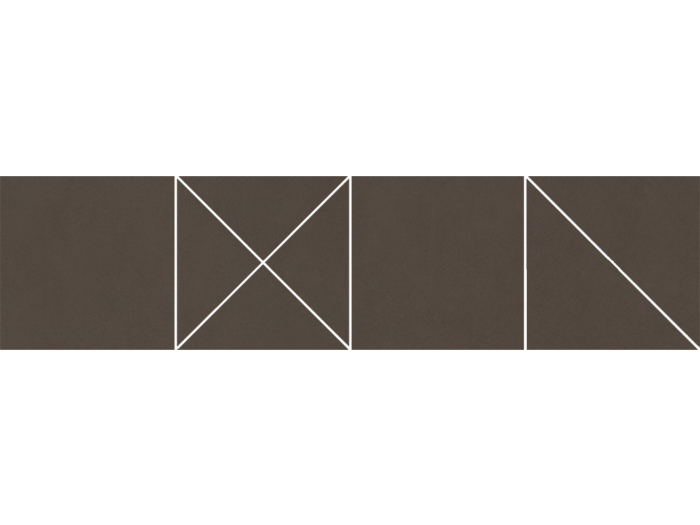 На изображении товар Living Ceramics Керамогранит Cava Pattern 3 Brown Natural 7,3x29,8 от официального представителя в Москве