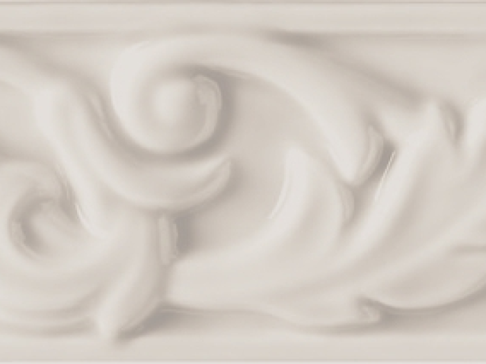 На изображении товар CERAMICHE GRAZIA Бордюр NEW CLASSIC FESTONE 6X26 MAUVE от официального представителя в Москве