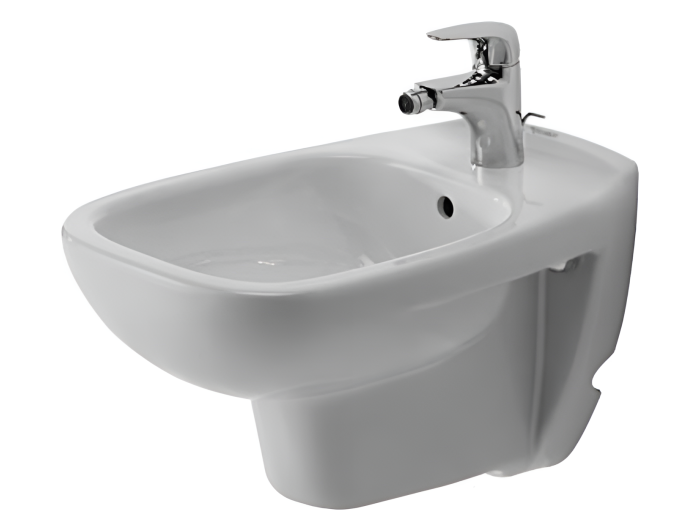 На изображении товар Биде подвесное Duravit D-Code, 545 х 355 мм, цвет белый от официального представителя в Москве