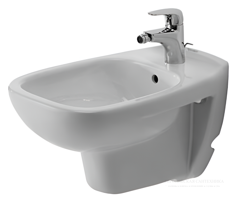 Биде подвесное Duravit D-Code, 545 х 355 мм, цвет белый - изображение 1