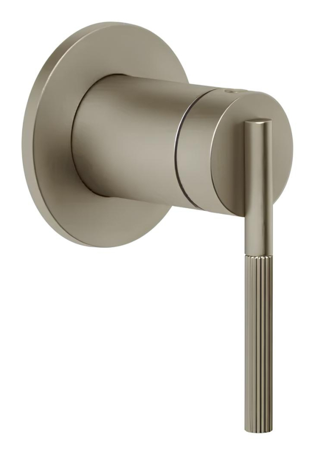 Cмеситель Gessi Ingranaggio, настенный, встраиваемый, внешняя часть, цвет Finox Brushed Nickel