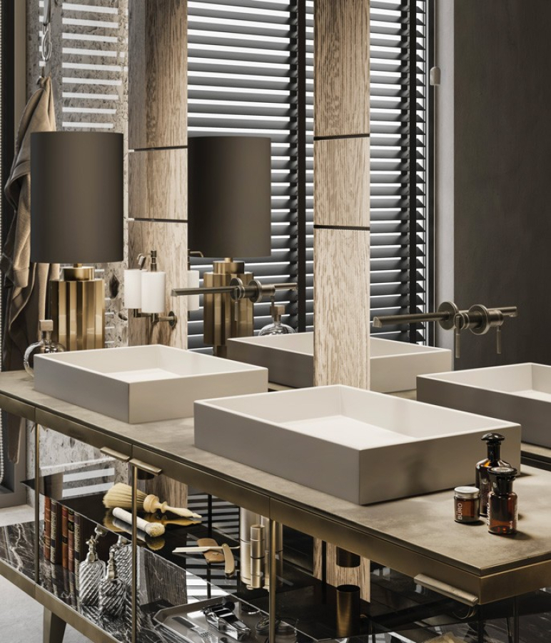 Cмеситель Gessi Ingranaggio, настенный, встраиваемый, внешняя часть, цвет Finox Brushed Nickel - изображение 3